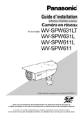 WV-SPW631LT, etc. Installation Guide (French)
