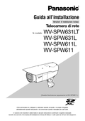 WV-SPW631LT, etc. Installation Guide (Italian)