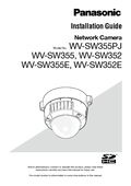 WV-SW355, WV-SW352 Installation Guide (English)