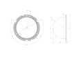WV-CW4C CAD Drawing PDF