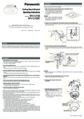 WV-Q168 Operating Instructions (English)