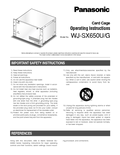WJ-SX650 Operating Instructions Card Cage