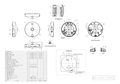 WV-X4171 CAD Drawing PDF