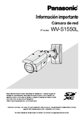 WV-S1550L Important Information (Spanish)