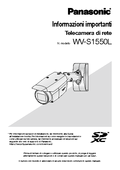 WV-S1550L Important Information (Italian)
