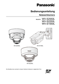 WV-S1550L S2250L, S2550L Operating Instructions (German)