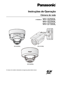 WV-S1550L S2250L, S2550L Operating Instructions (Portuguese)