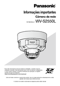 WV-S2550L Important Information (Portuguese)