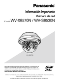 WV-X8570N, S8530N Important Information (Spanish)