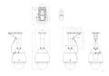 WV-Q121BS CAD Drawing PDF