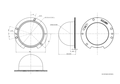 WV-CW7CN CAD Drawing PDF