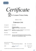 WJ-HXE400 SEMKO Certificate