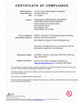 WV-U2540L etc. UL Certificate