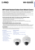 WV-S2552L Spec Sheet (US)