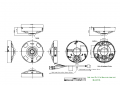 WV-X4573L CAD Drawing PDF