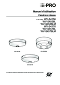 WV-S4156 etc. Operating Instructions (French)