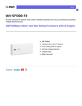 WV-S71300-F3 Spec Sheet (US)