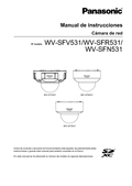 WV-SFV531,SFR531,SFN531 Operating Instructions (Spanish)
