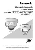 WV-SFV531,SFR531,SFN531 Important Information (Spanish)