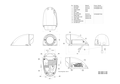 WV-SBV131M, SBV111M CAD Drawing PDF