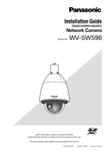 WV-SW598 Installation Guide (English)