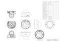 WV-SFN611L CAD Drawing PDF