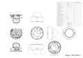 WV-SFR631L CAD Drawing PDF