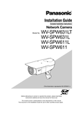 WV-SPW631LT, etc. Installation Guide (English)