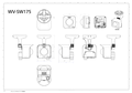 WV-SW175 CAD Drawing PDF