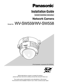 WV-SW559, SW558 Installation Guide (English)