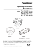 WV-SW550, SP500, SF540, SF530 Series Operating Instructions (English)