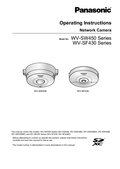 WV-SW450, SF430 Series Operating Instructions (English)