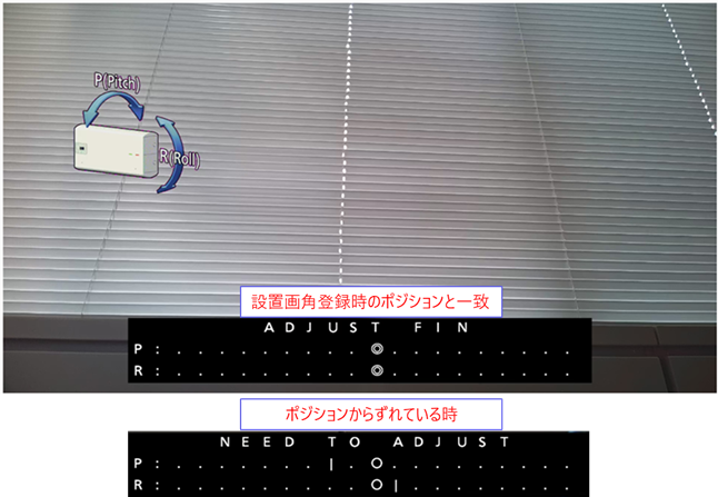 画角確認画面コメント入
