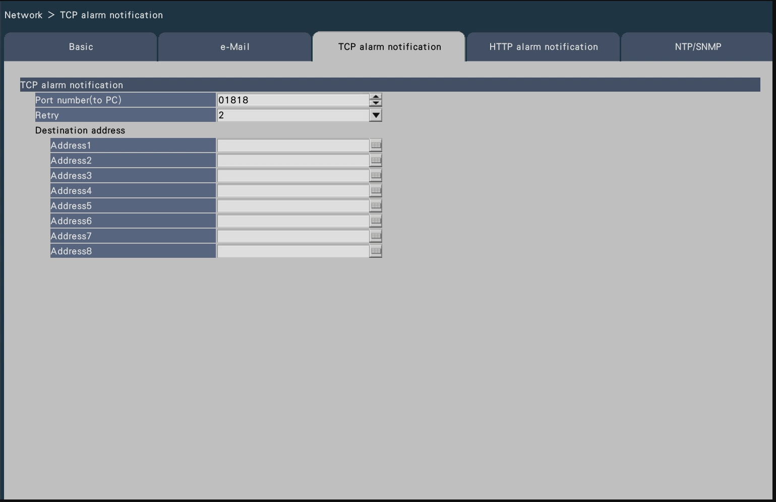 Operating Instructions - [Setup via recorder's main monitor]