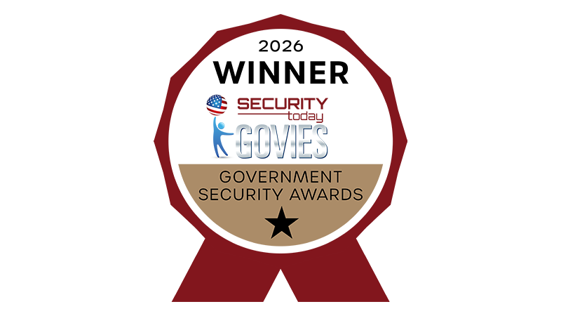 2026 Security Today GOVIES Government Security Award